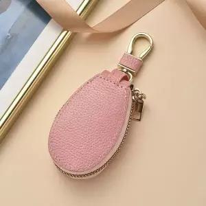 프리미엄 가죽 자동차 키홀더 차키 케이스 새차 선물용 보호 커버 WFLN1YG