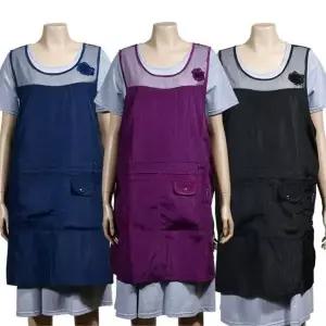 [다잇템]여성 큰사이즈 봉사활동 앞치마 급식 매쉬 조끼_P335375520