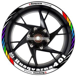 바이크 튜닝 휠 스티커 와이어 데칼 차체 트림 미러 스티커 장식 액세서리 용품