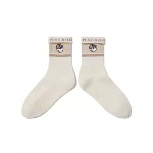 [하프클럽/언더아머]말본 골프 와펜 베이직 크루 삭스 B1 M6143PSC03 BEI BLU MNT PNK