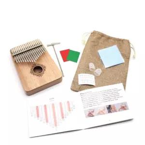 11x18cm 초등 어린이 칼림바 17음계 쉬연연주 합주