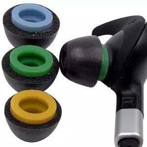 호환  Misodiko-MJ765 메모리 폼 이어팁 Jabra Elite Evolve 65e 및 75e 인이어 이어폰용