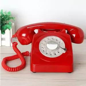 옛날전화기 탁상용 빈티지전화기 벽걸이 수화기 통화시간표시 발신표시 엔틱 다이얼