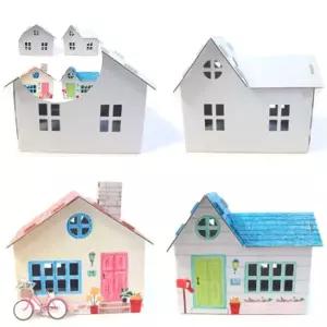 (굴뚝 예꾸하우스 유) 종이집 미니 용품 만들기