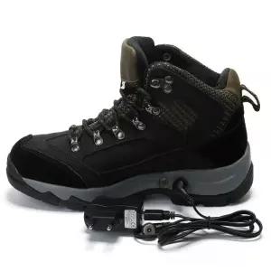 발열신발 방한화 열선 아웃도어 방수 등산 충전식 털신발 캠핑 남성 털부츠 남자신발 겨울
