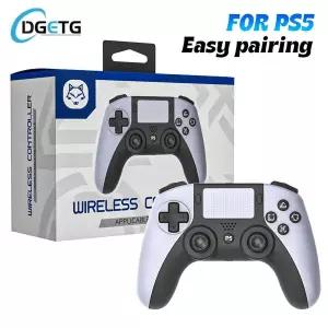 호환  Ps5 컨트롤러 진동 원활한 연결 PlayStation 5 용 Bluetooth 제어 Videogameconsole PC Gamepad Acce