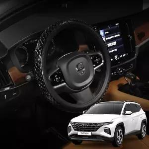 더뉴투싼 3D 논슬립 실리콘 원패턴 그립 핸들커버