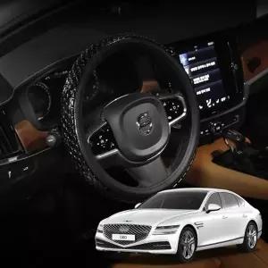 올뉴G80 3D 논슬립 실리콘 원패턴 그립 핸들커버