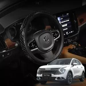 스포티지NQ5 3D 논슬립 실리콘 원패턴 그립 핸들커버