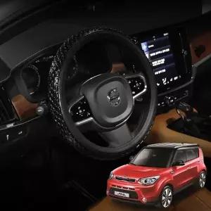 올뉴쏘울 3D 논슬립 실리콘 원패턴 그립 핸들커버