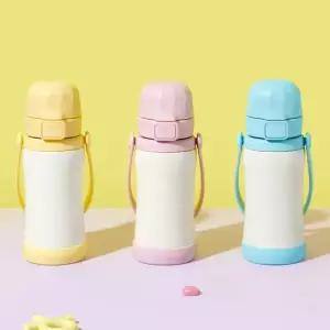 유아텀블러 데코플레이 원터치 어린이 유치원 물병 300ml