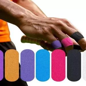 손가락 보호 스포츠 물결무늬 탄력 테이프 구멍 (100장)