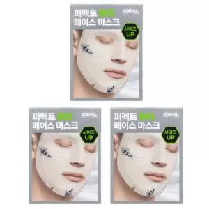 아이디얼포맨 남성 퍼펙트 빅 페이스 마스크 5매입 X3