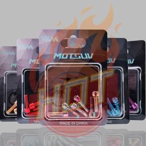 6개입 자전거 스템 티타늄 나사 볼트 와셔 개스킷 포함 M5x18mm MTB 로드 용품