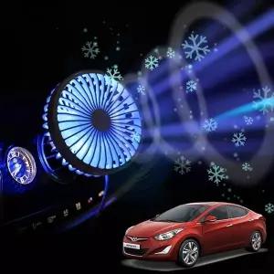 아반떼AD 송풍구헤드 LED USB선풍기 시즌3