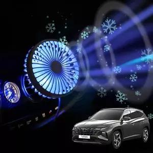 투싼NX4 송풍구헤드 LED USB선풍기 시즌3