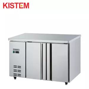키스템 KIS-PDT12R 테이블냉장고 음식점 직접 냉각 심플 디자인 토핑테이블냉장고