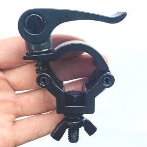 25 30mm 원형 트러스 클램프 퀵 32mm 파이프 조명 O 장착 합금 알루미늄 릴리즈 고속 후크 잠금 튜브 스탠드 28