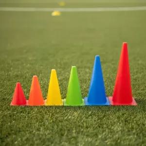 키더스 칼라콘 라바콘 꼬깔콘 허들콘 접시콘 축구 트레이닝 훈련 유아체육 (38cm 3개)