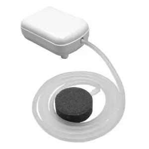 휴대용 12V 기포기 기포발생기 공기펌프 배터리 연결