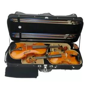 바이올린 케이스 악기 보관 하드케이스 더블 고급 현악기 경량 보호