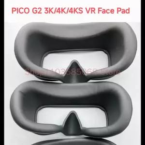 호환  VR 페이스 쿠션 커버 천 PU 가죽 가상 현실 헤드셋 아이 패드 마스크 PICO G2 3K 4K 4KS 신제품