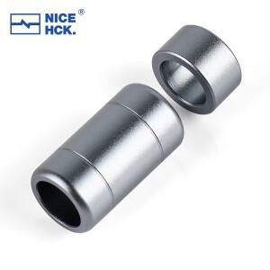 NICEHCK HiFi 케이블 전용 DIY 원통형 스플리터 및 슬라이더 이어폰 업그레이드 와이어용 알루미늄 스틸 음