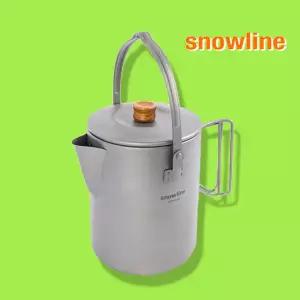 스노우라인 티타늄 주전자 캠핑 휴대용
