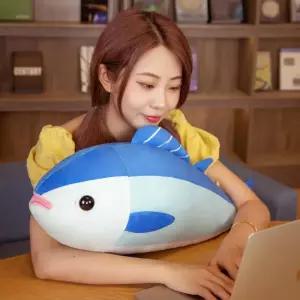 참치 튜나 일식집 인형 피규어 물고기 애착인형 봉제 황다랑어 연어 초밥 장난감 스시 대형