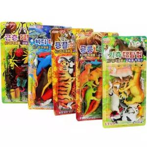대탐험 교육용 피규어 공룡 바다 동물 가축 곤충 장난 xTi5+5xZx
