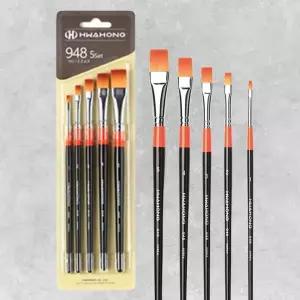 화홍 ED62VD96 948(F) 구성붓(인조) 5본조세트 디자인