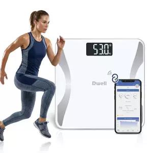 디웰 스마트 체지방 체중계 정확한 몸무게 인바디 가정용 화이트색상
