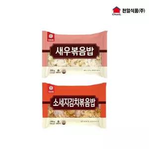 [NS홈쇼핑]천일식품 볶음밥 250g x 10봉 (새우5봉+소세지김치5봉)[35261138]