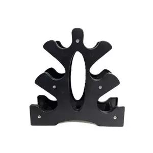 ( )가정용 아령 거치대 홈짐 덤벨 거치대 3단 운동용 블랙