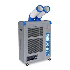 가야블루칩 이동식 에어컨 2구 KYC-12500 기계식 산업용 업소용 공장 창고