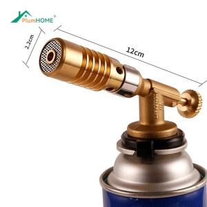 구리 화염 총 용접 토치 화구 송풍기  가스 브레이징 요리 바베큐 자동 점화 건 주방 베이킹 도구