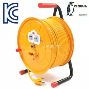 국산 전선릴 E1550 접지차단 50M 1.5sqx3C 차단기 20A 전기릴선 작업선