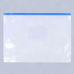 ( )파일클러치비닐봉투 파일지퍼백 다용도 투명 A4 슬라이드 지퍼백