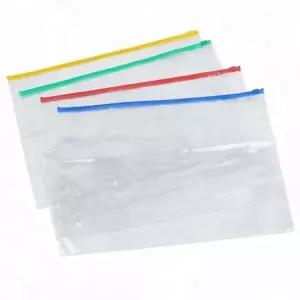 ( )파일클러치비닐봉투 파일지퍼백 다용도 B4 투명 슬라이드 지퍼백