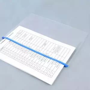 ( )파일클러치비닐봉투 다용도 A4 투명 슬라이드 지퍼백