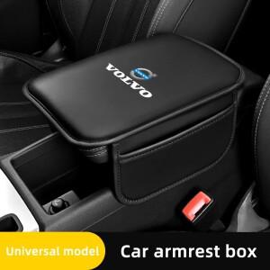 볼보 호환 R디자인 폴스타 AWD XC90 V60 S80 S90 V50 S60 S40 XC40용 차량 팔걸이 박스 매트 수납 정리 쿠