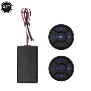 무선 자동차 핸들 제어 단추 라디오 DVD GPS 멀티미디어 네비게이션 헤드 유닛 리모컨  10 키