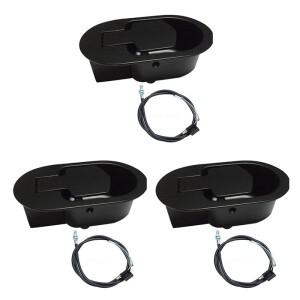 TFTP-3X 리클라이너 릴리스 풀 핸들 케이블 포함 범용 소파 레버 교체 부품 액세서리