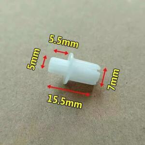 에어컨 바람 가이드 플레이트 샤프트 슬리브 회전축 볼 스윙 플라스틱 연결봉