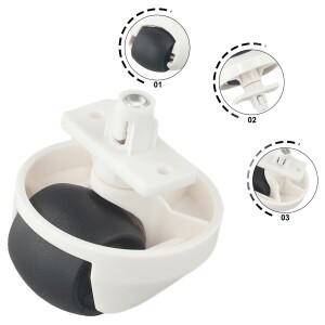 S4 S6 PURE S5 MAX V E4 S7 S75용 앞바퀴 가정용 클리닝기 부품 캐스터 휠