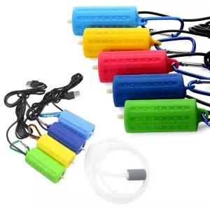 물고기산소공급 낚시터 USB기포기 휴대용형 1세트 산소공급기 선상 살림통 기포발생장치