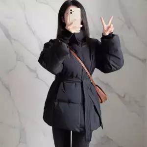 아트박스/신상오픈런 여성용 겨울 필수 아이템 따뜻한 벨트 숏패딩