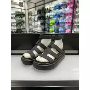 [보리보리/크록스]MARIO크록스 브루클린 럭스 글래디에이터 우먼 샌들 209557-060 블랙