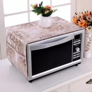 레이스 전자렌지 북유럽 패브릭 방진 전자레인지 먼지방지