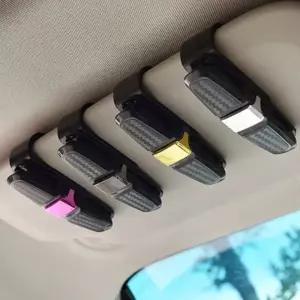 ( )차량 안경 클립 차량용안경클립 차량용안경보관함 선글라스거치대 선바이저클립거치대 선바이저클립